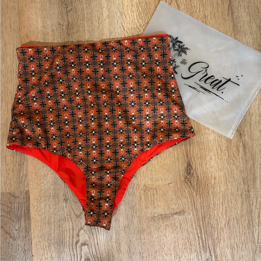 *NWT* The Great Reversible High Rise Swim Brief